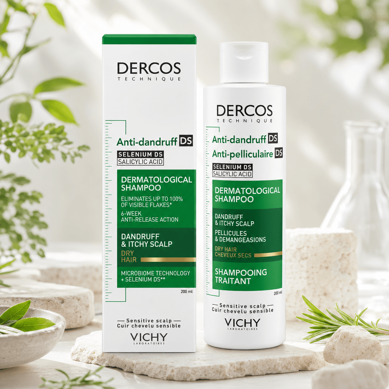 Shampooing Anti-pelliculaire Dercos Vichy 260ml