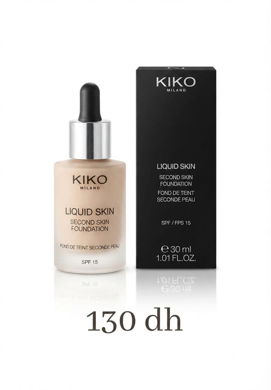 Fond de Teint Seconde Peau Liquid Skin SPF 15