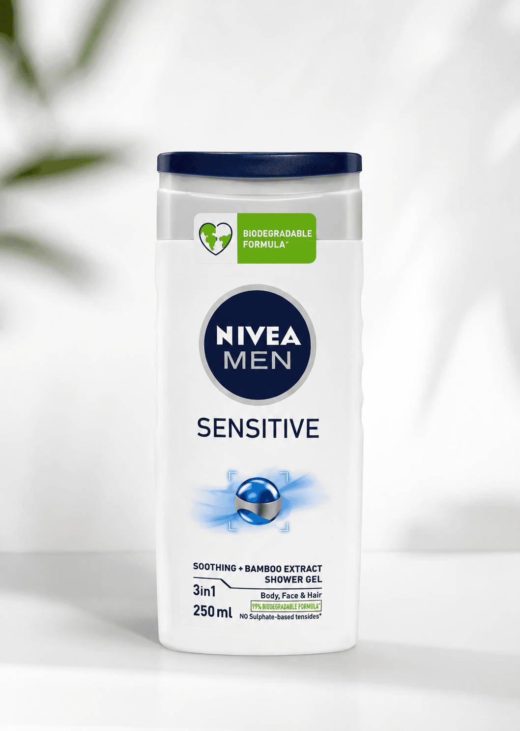 Gel Douche 3 en 1 Nivea Men Sensitive 250ml